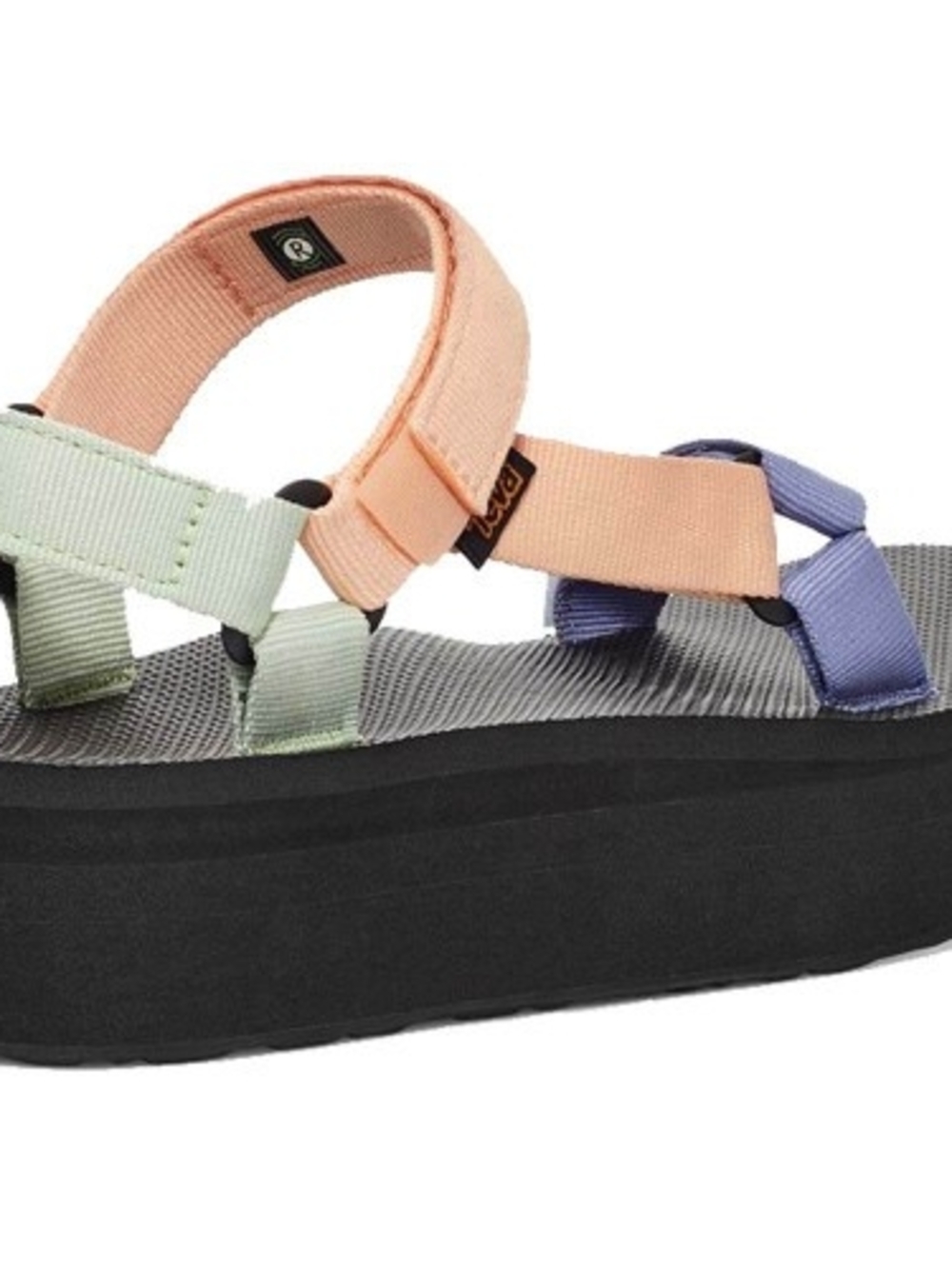 NWT - TEVA Women's Pastel Multi-Strap Platform Sandal - Picture 6 of 6